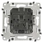 Legrand Valena Life zásuvka, hliníková