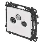 Legrand Valena Life zásuvka TV-RD-SAT, biela