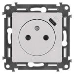 Legrand Valena Life zásuvka, USB-C, hliníková