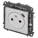 Legrand Valena Life zásuvka, USB-C, hliníková