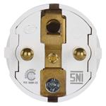 Legrand vidlica otočná, biela