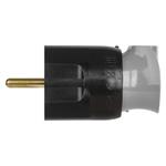 Legrand vidlica otočná, čierna