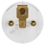 Legrand vidlica priama, biela