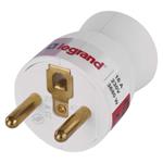 Legrand vidlica priama, biela