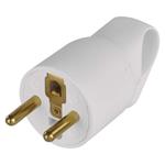 Legrand vidlica priama s úchytom, biela