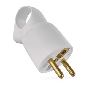 Legrand vidlica priama s úchytom, biela