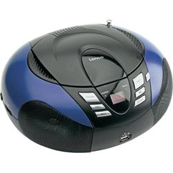 LENCO SCD-37 USB Blue - prenosný CD/MP3 prehrávač