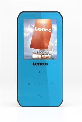 LENCO Xemio 655 - blue - MP3/MP4 prehrávač, 4GB + microSD slot