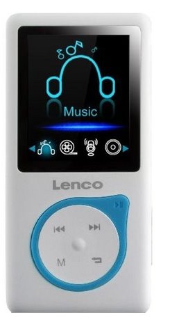 LENCO Xemio 657 - blue - MP3/MP4 prehrávač, 4GB + microSD slot