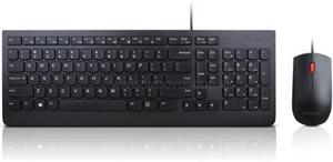 Lenovo Essential, klávesnica a myš, slovenská, čierna