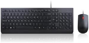 Lenovo Essential Wired Combo, set klávesnica a myš, čierna