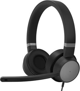 Lenovo Go Wired ANC Headset, slúchadlá, čierne