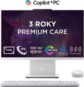 Lenovo IdeaCentre AIO 24AKP10, F0JB000FCK, Cloud Grey