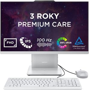 Lenovo IdeaCentre AIO 24AKP10, F0JC000ECK, Cloud Grey