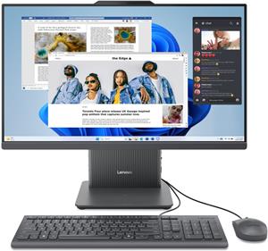 Lenovo IdeaCentre AIO 24ARR9, F0HR001CCK, sivý