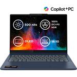 Lenovo IdeaPad 5 2-in-1 14AKP10, 83KT001LCK, modrý