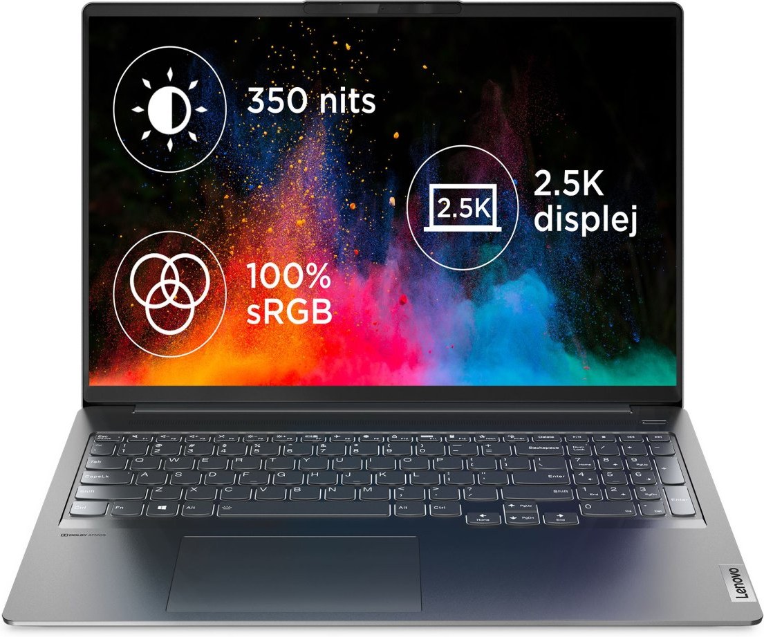 Lenovo IdeaPad 5 Pro 16ACH6, 82L500UXCK, sivý - notebook | VÝPREDAJ