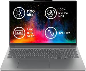 Lenovo IdeaPad Pro 5 16IAH10, 83JM001WCK, sivý