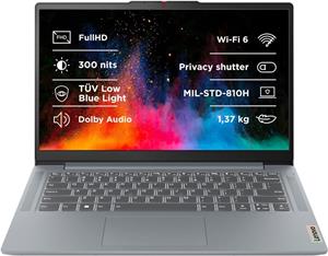 Lenovo IdeaPad Slim 3 14AMN8, 82XN009QGE-EXP, sivý