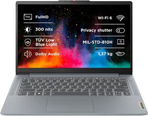 Lenovo IdeaPad Slim 3 14AMN8, 82XN009RGE-EXP, sivý