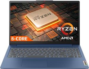 Lenovo IdeaPad Slim 3 15ABR8, 82XM00USCK, modrý