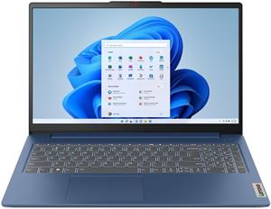 Lenovo IdeaPad Slim 3 15AMN8, 82XQ00AJCK, modrý