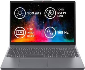 Lenovo IdeaPad Slim 3 15ARP10, 83K7004FCK, sivý