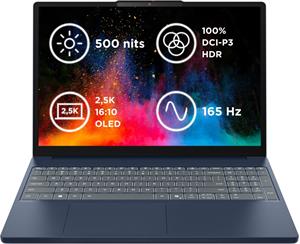Lenovo IdeaPad Slim 3 15IRH10, 83K100DNCK, modrý