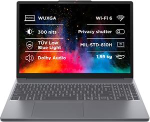Lenovo IdeaPad Slim 3 15IRH10, 83K100UQCK, sivý