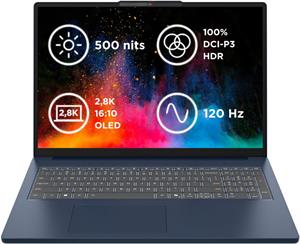 Lenovo IdeaPad Slim 3 16ARP10, 83K80051CK, modrý