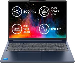 Lenovo IdeaPad Slim 5 16IRH10, 83HS0013CK, modrý