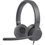 Lenovo náhlavná súprava Go Wired ANC Headset, GXD1C99243, Storm Grey