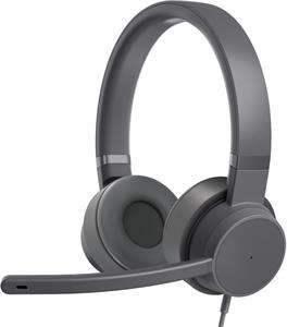 Lenovo náhlavná súprava  Go Wired ANC Headset, GXD1C99243, Storm Grey