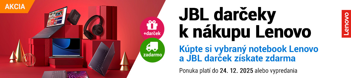 Lenovo notebook s darčekom JBL a dopravou zdarma