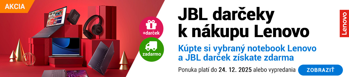 Lenovo notebook s darčekom JBL a dopravou zdarma