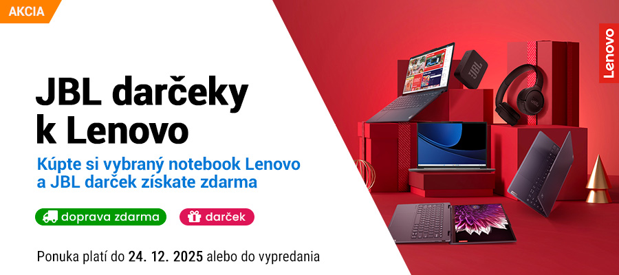 Lenovo notebook s darčekom JBL a dopravou zdarma