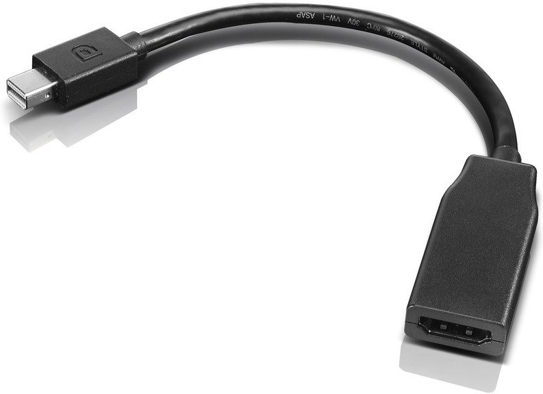Lenovo redukcia, miniDisplayPort-HDMI redukcia, čierny