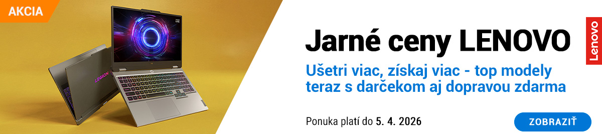 Lenovo špičkové notebooky výhodne