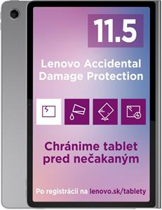 Lenovo Tab Plus, 11.5" 256GB, ZADX0073CZ, sivý