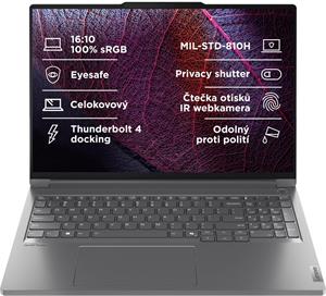 Lenovo ThinkBook 16p G5 IRX, 21N5001BCK, sivý