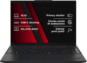 Lenovo ThinkPad L16 Gen 1, 21L3002DCK, čierny