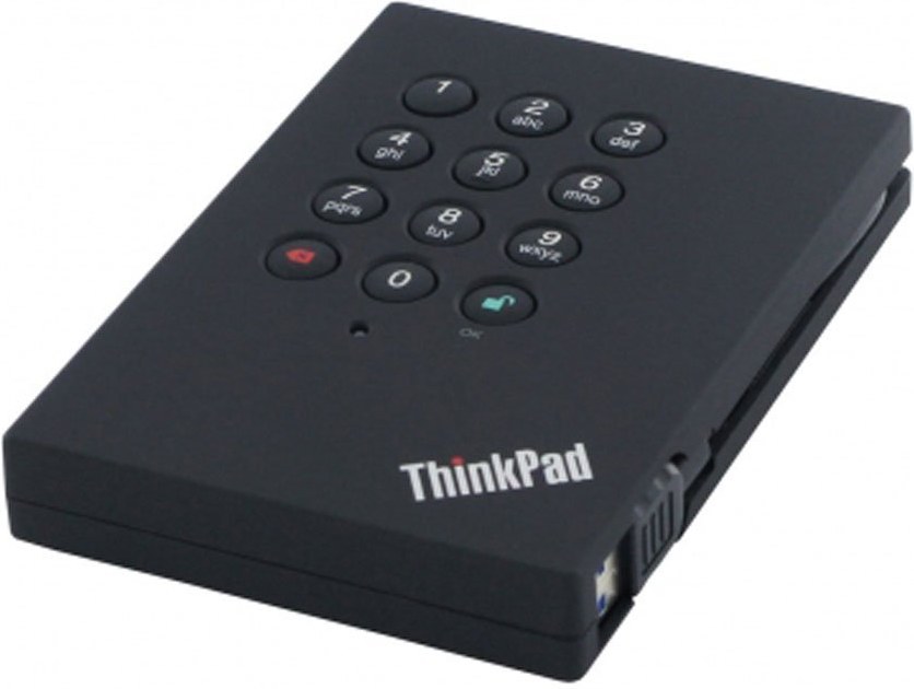 Lenovo ThinkPad Portable Secure 2TB, čierny