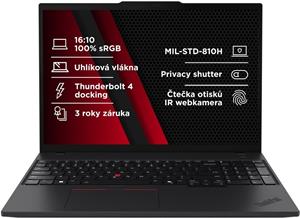 Lenovo ThinkPad T16 Gen 3, 21MN0050CK, čierny