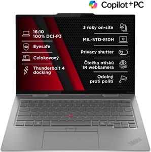 Lenovo ThinkPad X1 2-in-1 Gen 10, 21NU0028CK, sivý