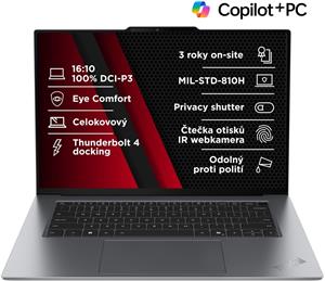 Lenovo ThinkPad X9-15 Gen 1, 21Q6001JCK, sivý