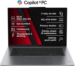 Lenovo ThinkPad X9-15 Gen 1 Aura Edition, sivý