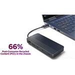 Lenovo USB-C Dual Display Travel Dock, 40B90000WW, čierny