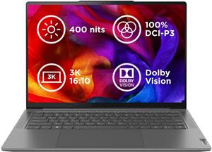 Lenovo Yoga Pro 7 14ARP8, 83AU004CCK, sivý, rozbalene