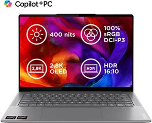 Lenovo Yoga Pro 7 14ASP9, 83HN002ACK, sivý