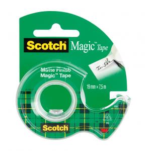 Lepiaca páska Scotch Magic 19mmx7,5m s dispenzorom